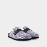 Mocassins Crystal - J.W. Anderson - Cuir - Violet