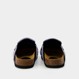 Mocassins Crystal - J.W. Anderson - Cuir - Violet
