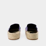 Espadrilles - J.W. Anderson - Cuir - Violet