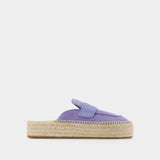 Espadrilles - J.W. Anderson - Cuir - Violet