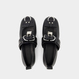 Ballerines Punk - J.W. Anderson - Cuir - Noir