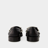 Mocassins Gourmet - J.W. Anderson - Cuir - Noir