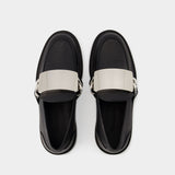 Mocassins Gourmet - J.W. Anderson - Cuir - Noir