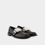 Mocassins Gourmet - J.W. Anderson - Cuir - Noir