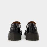 Bottines Sponge Loafer - Off White - Cuir - Noir/Militaire