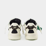 Sneakers Mid Top Sponge - Off White - Cuir - Blanc/Noir