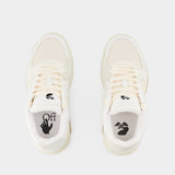 Sneakers Slim Out Of Office - Off White - Cuir - Blanc