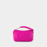 Sac À Bandoulière San Diego - Off White - Cuir - Fuchsia