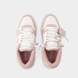 Sneakers Out Of Office - Off White - Cuir - Blanc/Rose