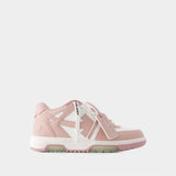 Sneakers Out Of Office - Off White - Cuir - Blanc/Rose