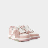 Sneakers Out Of Office - Off White - Cuir - Blanc/Rose