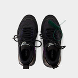 Sneakers Odsy-2000 - Off White - Cuir - Noir