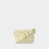 Sac Hobo Plain Binder - Off White - Cuir - Beige