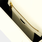 Sac Hobo Plain Binder - Off White - Cuir - Beige