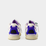 Sneakers Midtop Sponge - Off White - Cuir - Blanc/Lilas