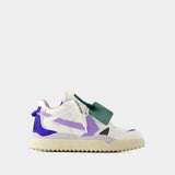 Sneakers Midtop Sponge - Off White - Cuir - Blanc/Lilas