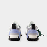 Sneakers Odsy-2000 - Off White - Cuir - Bleu Clair