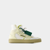 Sneakers 3.0 Off Court - Off White - Cuir - Blanc Crème