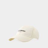 Casquette Drill On The Go - Off White - Coton - Blanc