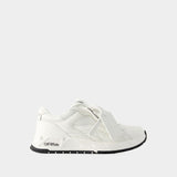 Sneakers Runner B - Off White - Cuir - Blanc