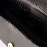 Sac Porté Épaule Edge Weaving - Off White - Cuir - Noir