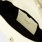 Sac Porté Épaule Edge Weaving - Off White - Cuir - Beige