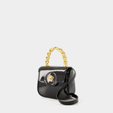 Sac À Main Mini La Medusa - Versace - Cuir - Noir