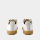 Sneakers Replica - Maison Margiela - Cuir - Dirty White
