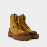 Bottines Desert en Cuir Beige