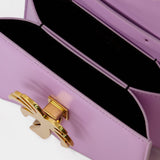 Sac Palm Beach Pm en Cuir Lilas et Or