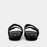 Sandales - Palm Angels - Cuir - Noir/Blanc