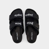 Sandales - Palm Angels - Cuir - Noir/Blanc