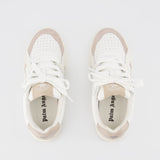 Sneakers University Origin - Palm Angels - Cuir - Beige