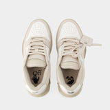 Sneakers Out Of Office - Off White - Cuir - Beige/Blanc