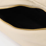 Pochette Pump 24 en Cuir Beige