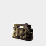 Sac Glam Slam Classique Small - Maison Margiela - Cuir - Noir multi