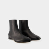 Bottines 6 Anatomic 35 - MM6 Maison Margiela - Cuir - Noir