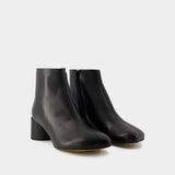 Bottines 6 Anatomic 50 - MM6 Maison Margiela - Cuir - Noir