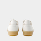 Sneakers 6 Court - MM6 Maison Margiela - Cuir - Blanc