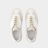 Sneakers 6 Court - MM6 Maison Margiela - Cuir - Blanc