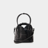 Sac À Bandoulière Japanese - MM6 Maison Margiela - Cuir - Noir