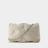 Sac Hobo Glam Slam Flap Medium - Maison Margiela - Cuir - Beige