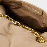 Sac À Bandoulière Glam Slam Flap Small - Maison Margiela - Cuir - Beige