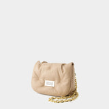 Sac À Bandoulière Glam Slam Flap Small - Maison Margiela - Cuir - Beige