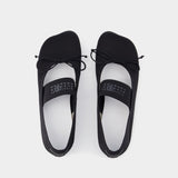 Ballerines - MM6 Maison Margiela - Synthétique - Noir