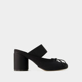 Sandales - MM6 Maison Margiela - Cuir - Noir