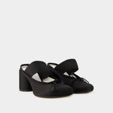 Sandales - MM6 Maison Margiela - Cuir - Noir