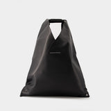 Sac Classic Japanese - MM6 Maison Margiela - Cuir - Noir
