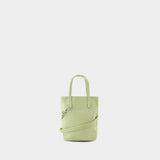 Sac Mini Shopping - MM6 Maison Margiela - Coton - Beige