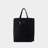 Cabas Shopping - MM6 Maison Margiela - Coton - Noir